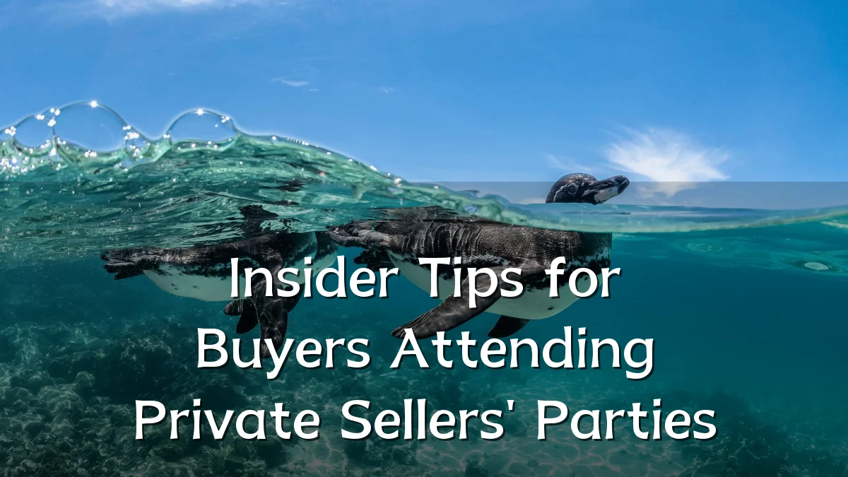 Insider Tips for Buyers Attending Private Sellers' Parties