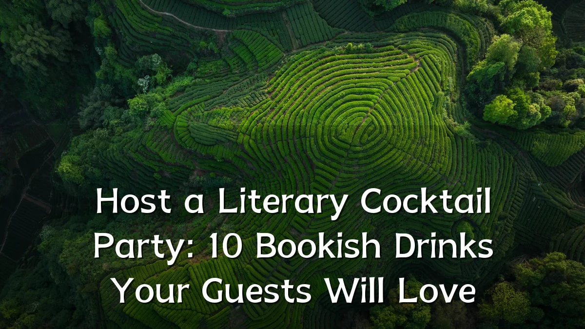 Host a Literary Cocktail Party: 10 Bookish Drinks Your Guests Will Love