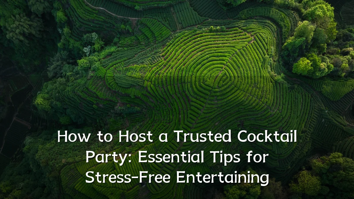 How to Host a Trusted Cocktail Party: Essential Tips for Stress-Free Entertaining