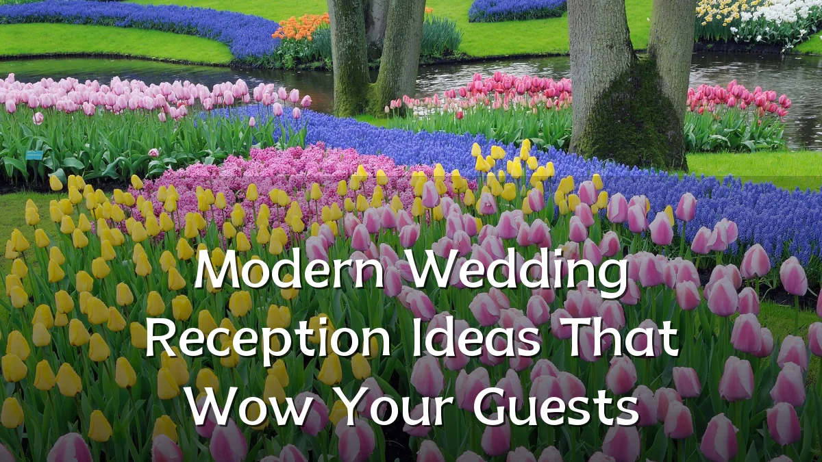 Modern Wedding Reception Ideas That Wow Your Guests