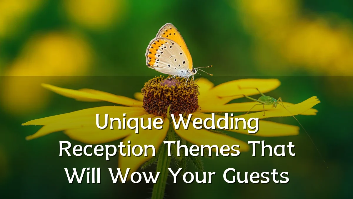 Unique Wedding Reception Themes That Will Wow Your Guests