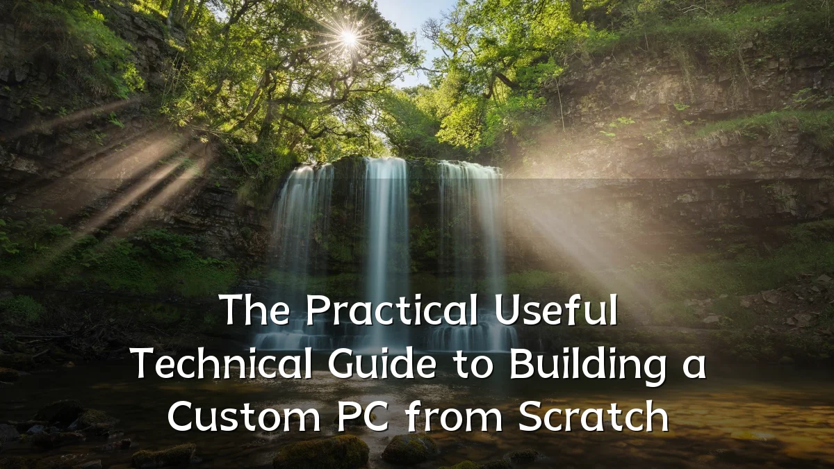 The Practical Useful Technical Guide to Building a Custom PC from Scratch
