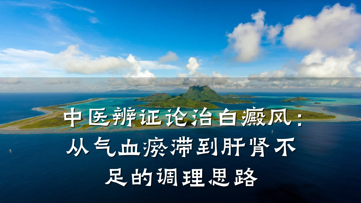 中医辨证论治白癜风：从气血瘀滞到肝肾不足的调理思路